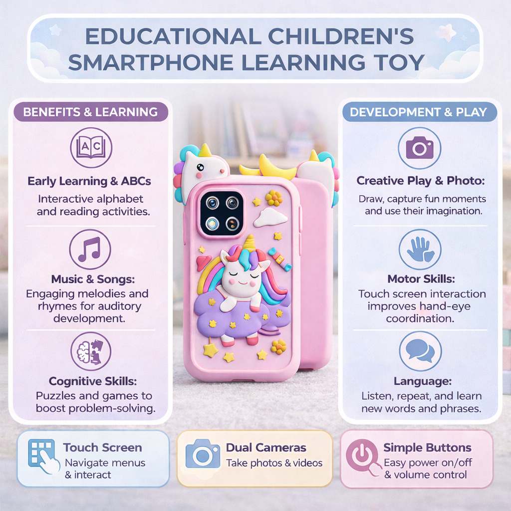 Educational Children's Smartphone Learning Toy